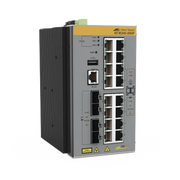 SWITCH INDUSTRIAL CAPA 3, 16X 10/100/1000T POE+, 4X 100/1000X SFP (TAA COMPLIANT)-Networking-ALLIED TELESIS-Bsai Seguridad & Controles
