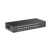 SWITCH NO ADMINISTRABLE, CON 24 PUERTOS 10/100/1000 MBPS, MONITOREABLE EN LA NUBE-Networking-RUIJIE-RG-ES124G-L-Bsai Seguridad & Controles