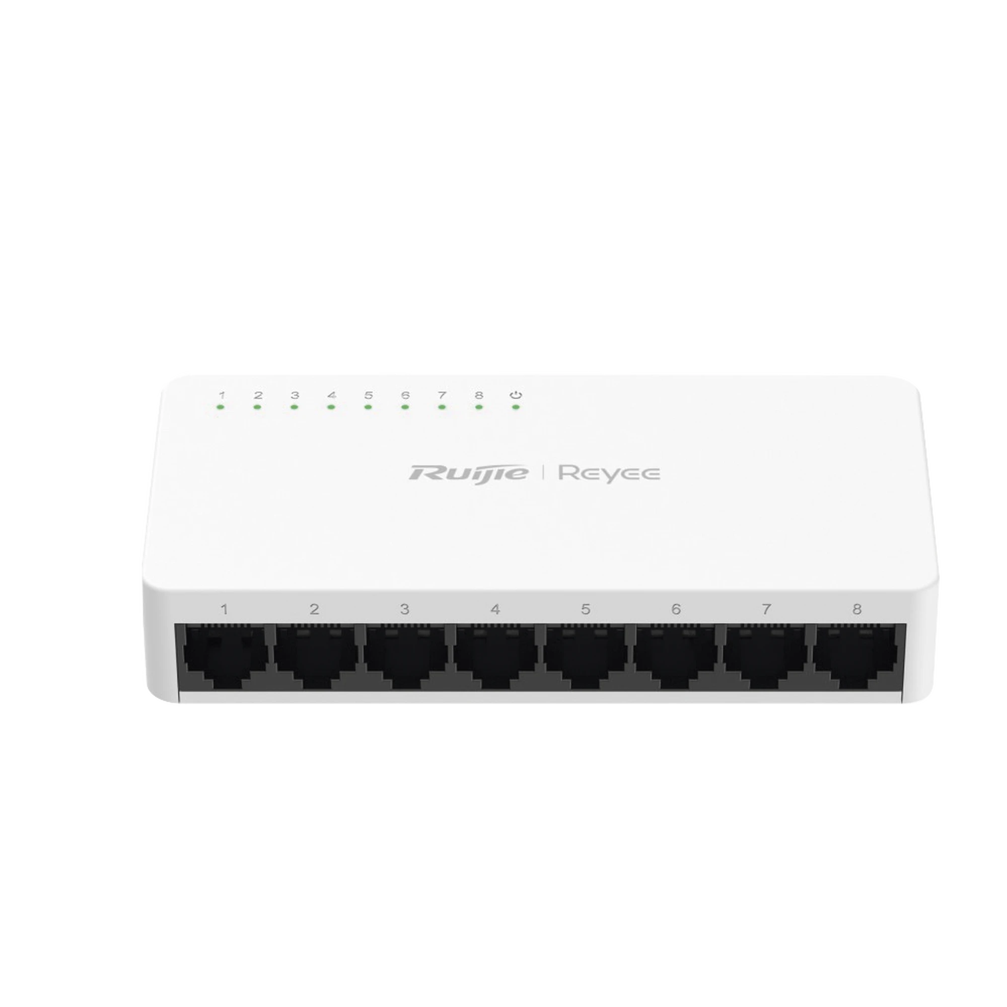SWITCH NO POE NO ADMINISTRADO, CON 8 PUERTOS GIGABIT-Networking-RUIJIE-Bsai Seguridad & Controles