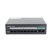 SWITCH POE NO ADMINISTRADO DE 2 PUERTOS GIGABIT Y 8 PUERTOS 10/100 MBPS-Networking-RUIJIE-RG-ES110FG-P-Bsai Seguridad & Controles