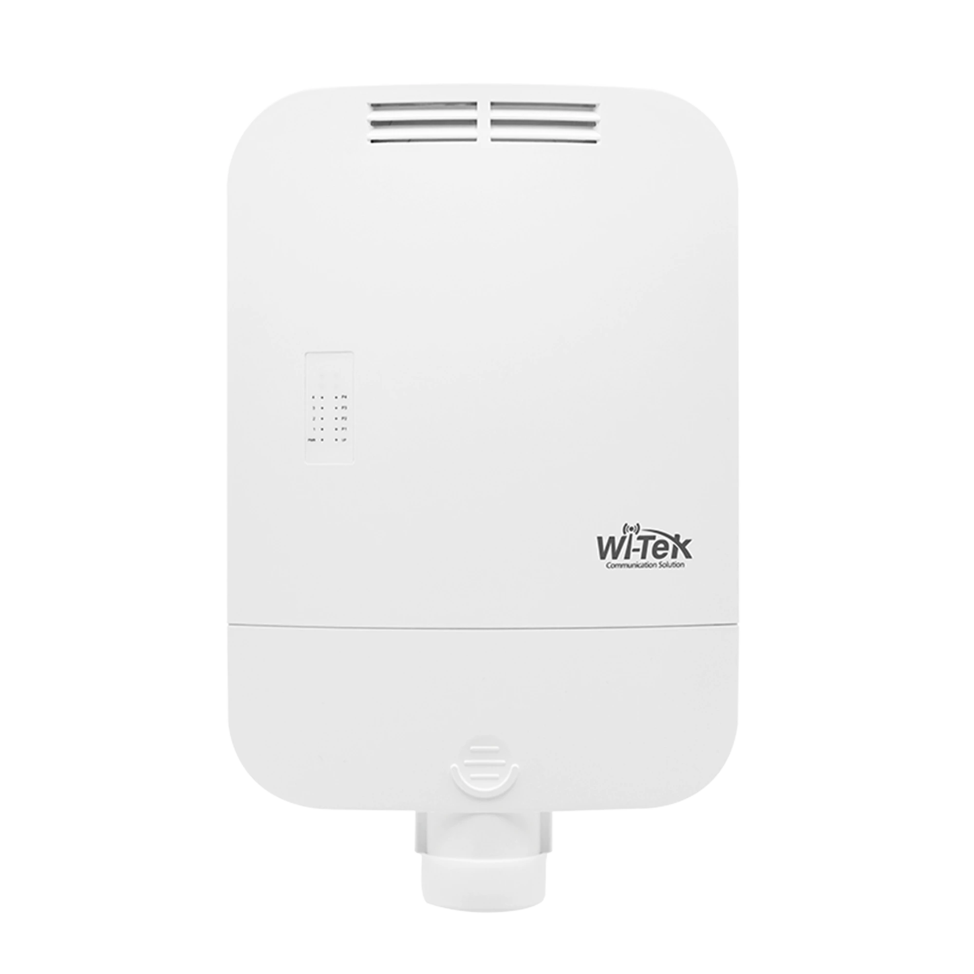 SWITCH POE PARA EXTERIOR / NO ADMINISTRABLE / CON 4 PUERTOS 10/100 MBSP POE AF/AT / 1 PUERTOS UPLINK 10/100 MBPS / PRESUPUESTO 60 W / IDEAL PARA APLICACIONES CCTV-Networking-WI-TEK-Bsai Seguridad & Controles