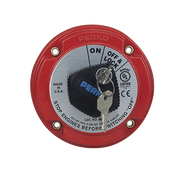 SWITCH SELECTOR DE BATERÍA ON / OFF DE SERVICIO MEDIANO, CON BLOQUEO POR LLAVE PARA SISTEMAS ELÉCTRICOS MARINOS-Soluciones Marinas-PERKO-Bsai Seguridad & Controles