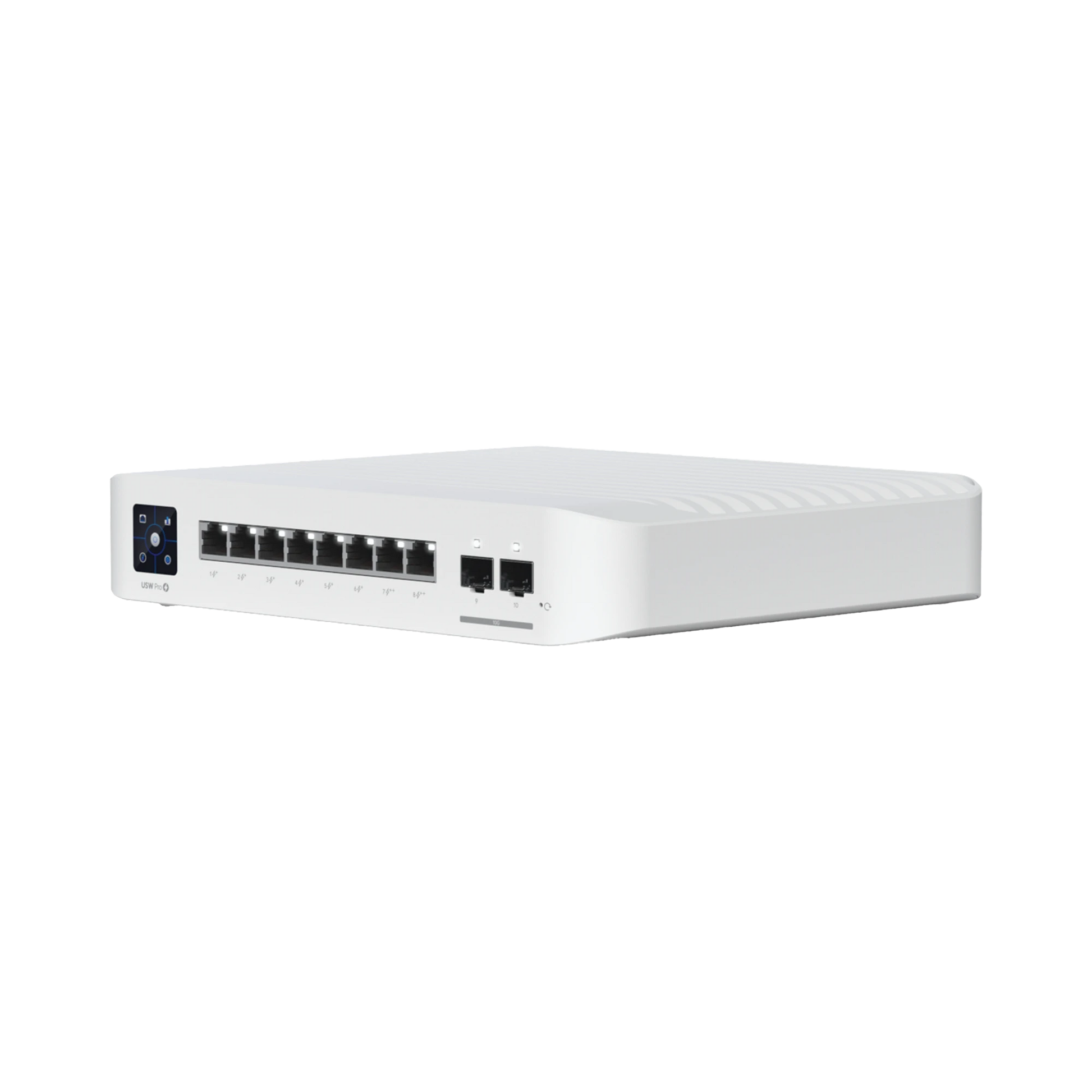 SWITCH UNIFI PRO 8 POE ADMINISTRABLE CAPA 3, 8 PUERTOS GBE / (6) PUERTOS POE+ AF/AT Y (2) PUERTOS POE++ 802.3BT / (2) PUERTOS SFP+ 10G / 120W DE PRESUPUESTO POE-Networking-UBIQUITI-Bsai Seguridad & Controles