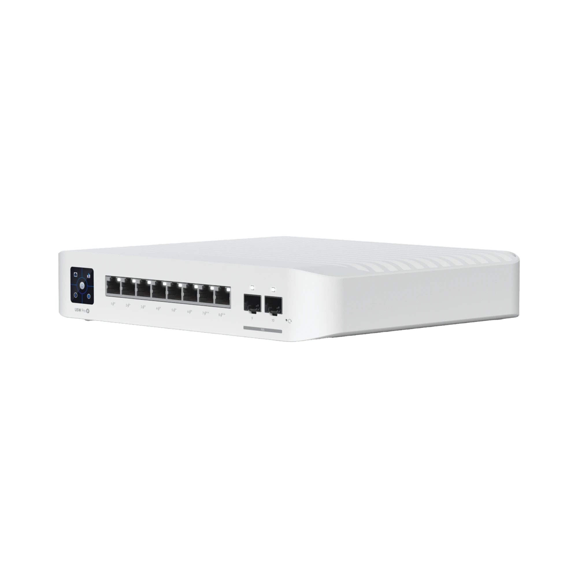 SWITCH UNIFI PRO 8 POE ADMINISTRABLE CAPA 3, 8 PUERTOS GBE / (6) PUERTOS POE+ AF/AT Y (2) PUERTOS POE++ 802.3BT / (2) PUERTOS SFP+ 10G / 120W DE PRESUPUESTO POE-Networking-UBIQUITI-Bsai Seguridad & Controles