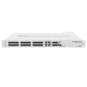 CRS328-24P-4S+RM - 24 PORT GIGABIT ETHERNET ROUTER/SWITCH WITH FOUR 10GBPS SFP+-Switches-MIKROTIK-Bsai Seguridad & Controles