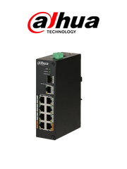 DAHUA PFS31108ET96 - SWITCH POE 8 PUERTOS / 1 PUERTO UPLINK SFP / 1 PUERTO UPLINK ETHERNET GIGABIT / 96W / SWITCHING 7.6G-Switches POE-DAHUA-Bsai Seguridad & Controles
