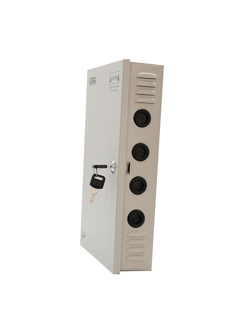 SAXXON SX20A9CH - FUENTE DE PODER PROFESIONAL 12 VCD / 20 AMPERES / 9 CANALES / 2.2 AMPERES POR CANAL / PROTECCIÓN CONTRA SOBRECARGAS / LED INDICADOR DE FUNCIONAMIENTO-Fuentes con Distribuidor-SAXXON-Bsai Seguridad & Controles