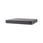 DVR 4 Canales TurboHD + 4 Canales IP / 8 Megapixel (4K) / Acusense (Evita Falsas Alarmas) / Audio por Coaxitron / 1 Bahía de Disco Duro / 4 Entradas de Alarma / 1 Salida de Alarma / Detección de Rostros / H.265+ / Salida de Video en Full HD-Dvrs-HIKVISION-Bsai Seguridad & Controles