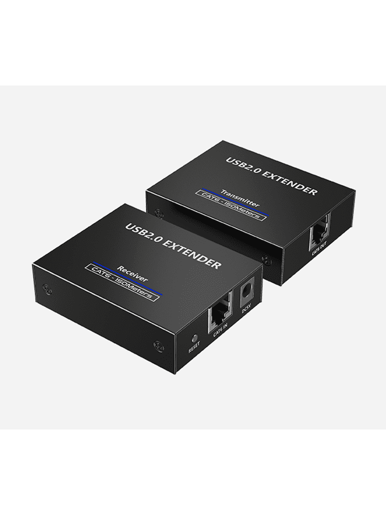 SAXXON LKV100USB - EXTENSOR USB/ 1 PUERTO USB DE ENTRADA/ PERMITE EXTENDER HASTA 4 PUERTOS USB DE SALIDA/ HASTA 150M CON CABLE CAT6COM PATIBLE CON WINDOWS & MAC & LINUX-Extensores 4k / HD-SAXXON-Bsai Seguridad & Controles