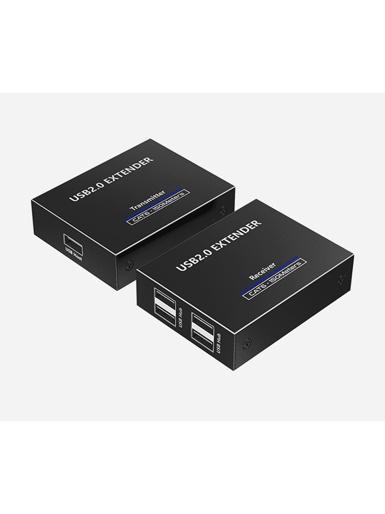 SAXXON LKV100USB - EXTENSOR USB/ 1 PUERTO USB DE ENTRADA/ PERMITE EXTENDER HASTA 4 PUERTOS USB DE SALIDA/ HASTA 150M CON CABLE CAT6COM PATIBLE CON WINDOWS & MAC & LINUX-Extensores 4k / HD-SAXXON-Bsai Seguridad & Controles