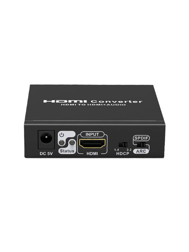 SAXXON LKV3061 - SEPARADOR DE AUDIO HDMI/ SOPORTA EXTRACCIÓN DE VIDEO Y AUDIO/ CONEXION DE AUDIO A TRAVES DE SPDIF & COAXIAL O 3.5MM/ RESOLUCION DE VIDEO 4KX2K@60HZ-Divisores / Splitters-SAXXON-Bsai Seguridad & Controles