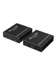 SAXXON LKV565KVM-P - KIT EXTENSOR HDMI DE 2 PUERTOS/ HASTA 70 METROS CON CABLE CAT6/ 6A/ 7/ RESOLUCION 4K @ 60HZ/ POC/ TRANSMISOR IR/ PLUG AND PLAY/ SOPORTA HDR/ CERO LATENCIA/ SOLO SE ENERGIZA EL TRANSMISOR-Extensores 4k / HD-SAXXON-Bsai Seguridad & Controles