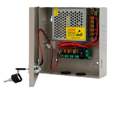 SAXXON SX5A4CH - FUENTE DE PODER PROFESIONAL 12 VCD / 5 AMPERES / 4 CANALES / 1.1 AMPERES POR CANAL / PROTECCIÓN CONTRA SOBRECARGAS / LED INDICADOR DE FUNCIONAMIENTO-Fuentes con Distribuidor-SAXXON-Bsai Seguridad & Controles