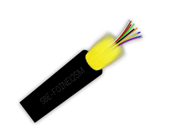 SBETECH SBE-FOINE12SM - FIBRA ÓPTICA PARA USO INTERIOR/EXTERIOR 9/125ΜM, OS1, 12 HILOS / PRECIO POR METRO / MÚLTIPLO DE VENTA DE 100 MTS-Cable-SBE TECH-Bsai Seguridad & Controles
