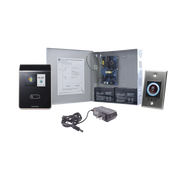 Sistema Completo de Acceso sin contacto Facial SUPREMA, Incluye Lector Biometrico FS2AWB, boton de salida ACCESSK! y fuente-Controles de Acceso-SYSCOM-Bsai Seguridad & Controles
