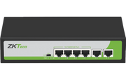 ZKTECO PE04255C -SWITCH DE 4 PUERTOS FAST ETHERNET POE AF - AT / 2 PUERTOS RJ45 10/100 / SOPORTA HASTA 250 MTS SOBRE UTP CAT 6 / PROTECCIÓN CONTRA DESCARGAS / NO ADMINISTRABLE-Switches POE-ZKTECO-Bsai Seguridad & Controles