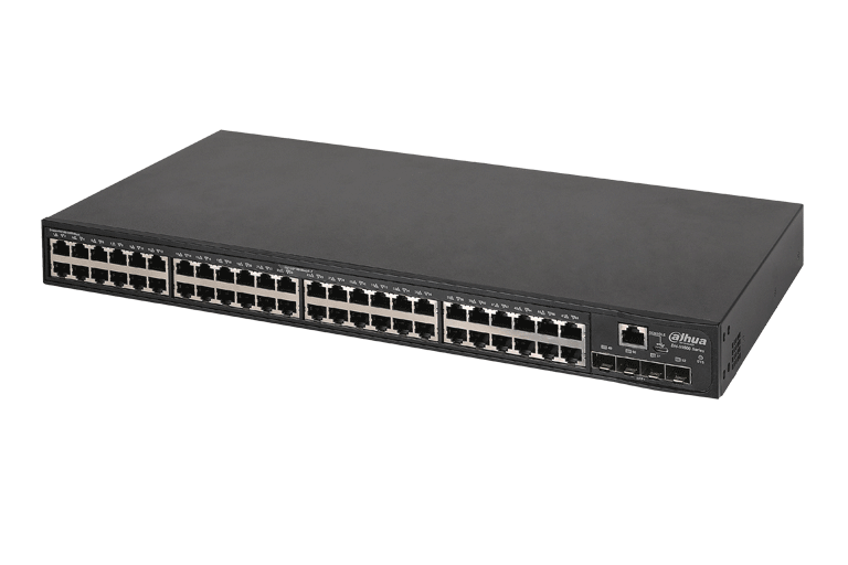 DAHUA S5500-48GT4XF-E - SWITCH DE AGREGACIÓN DE 48 PUERTOS GIGABIT Y 4 PUERTOS PARA FIBRA 10G.-Switches-DAHUA-Bsai Seguridad & Controles