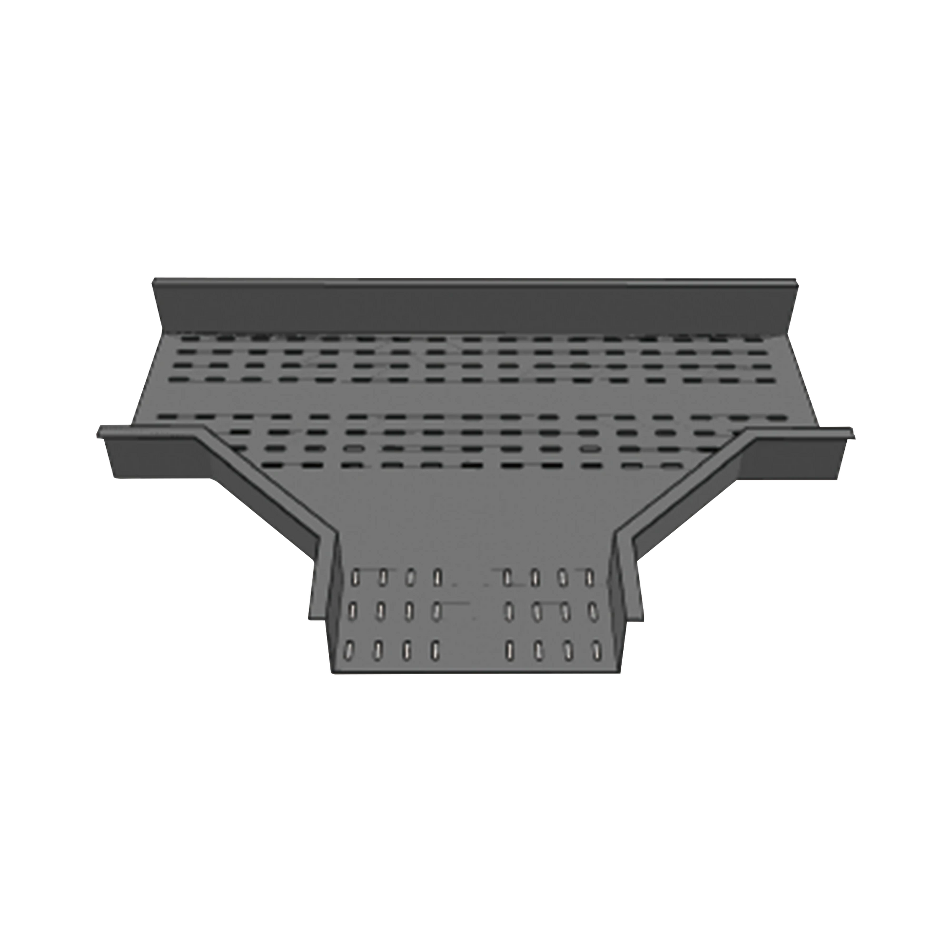 T HORIZONTAL PARA FONDO PERFORADO DE 4 X 4 PERFIL Z-Charolas Tipo Malla-CHAROFIL-Bsai Seguridad & Controles