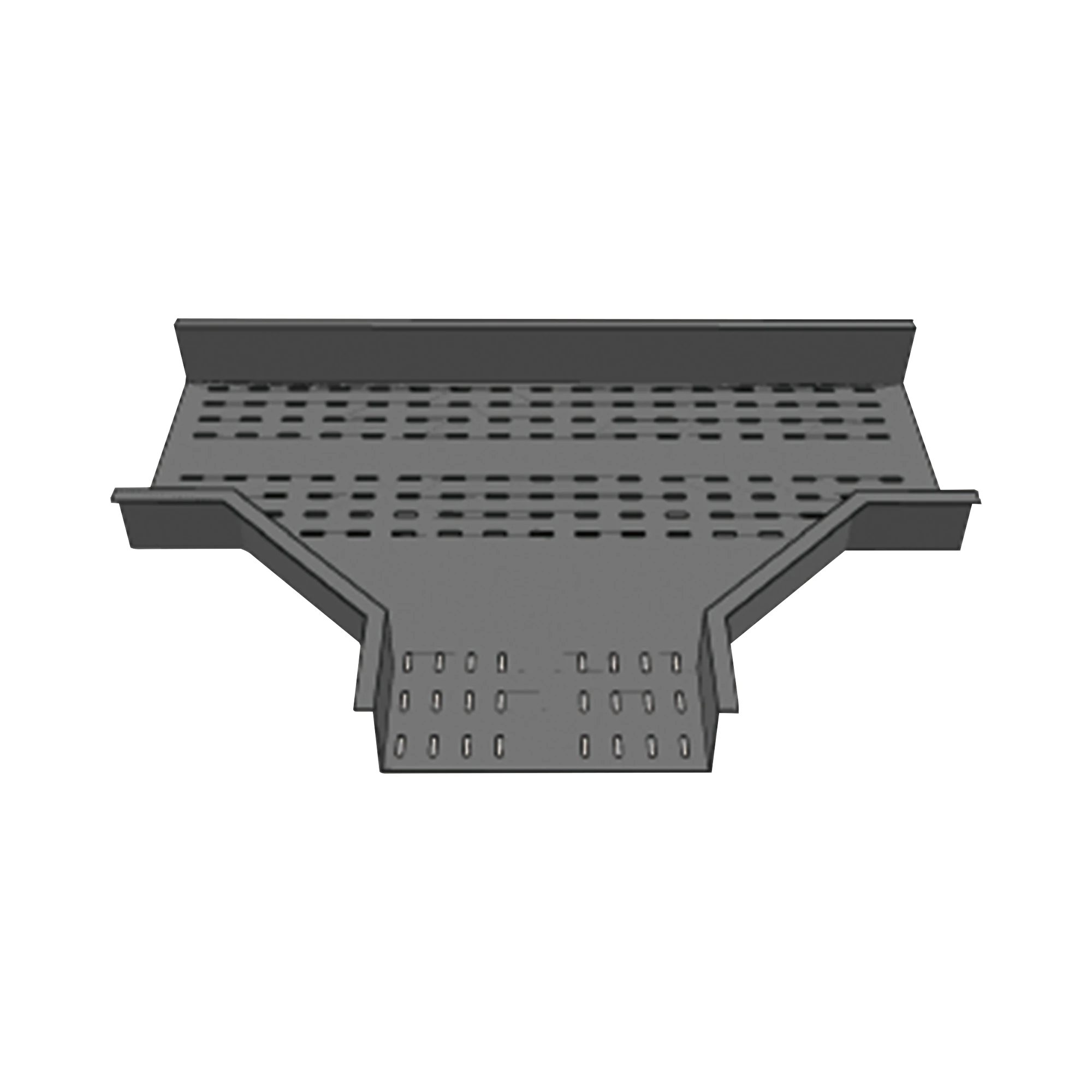 T HORIZONTAL PARA FONDO PERFORADO DE 4 X 4 PERFIL Z-Charolas Tipo Malla-CHAROFIL-Bsai Seguridad & Controles