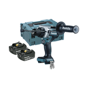 TALADRO COMBINADO BL 18 V LXT 5.0 AH 130 NM. INCLUYE 2 BATERÍAS 5.0 AH, CARGADOR RÁPIDO Y MALETÍN MAKPAC.-Herramientas-MAKITA-Bsai Seguridad & Controles