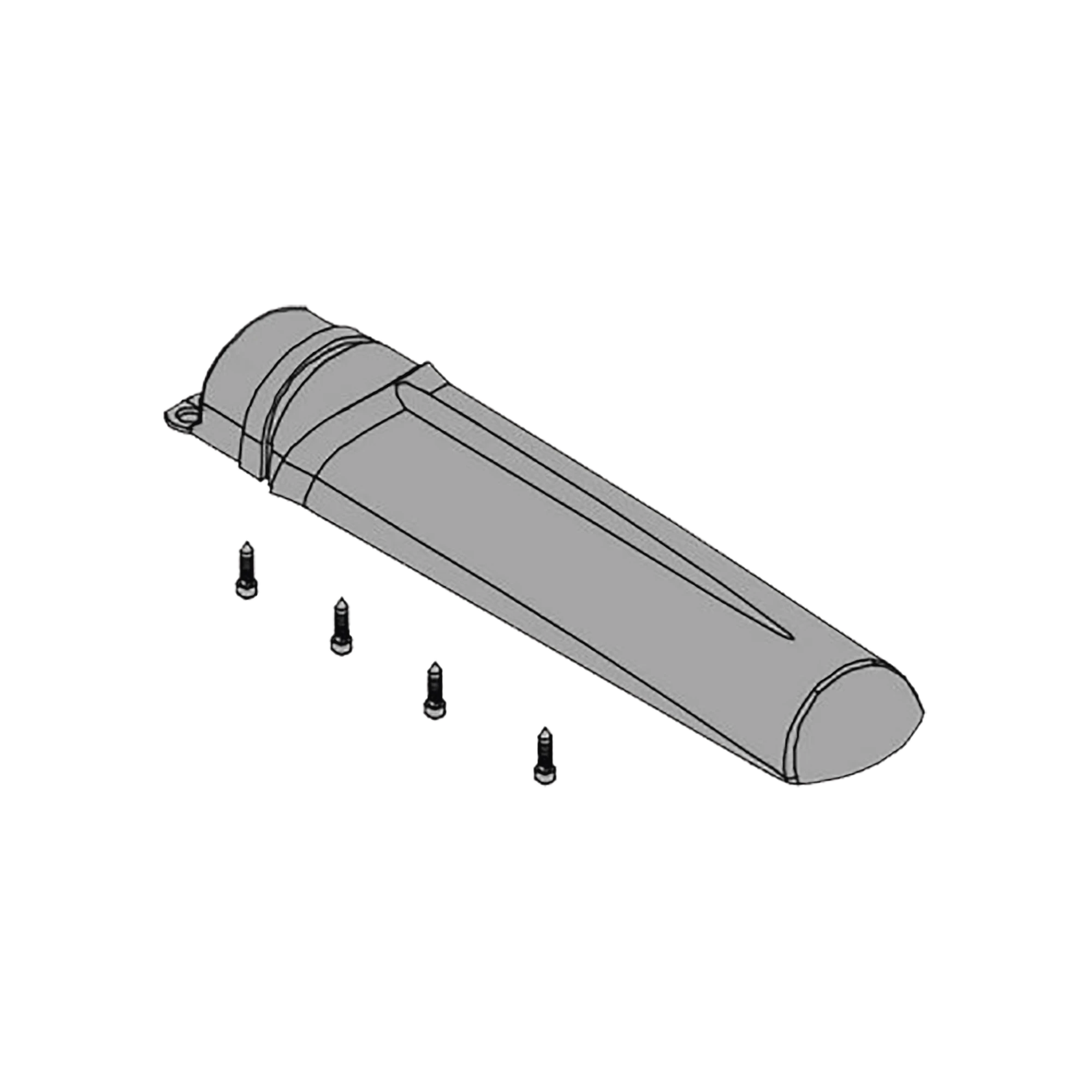 TALLO SUPERIOR DE EL MOTOREDUCTOR DE UN AX5024-Acceso Vehicular-CAME-Bsai Seguridad & Controles