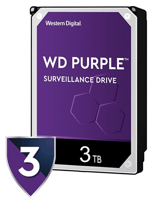 WESTERN WD30PURZ - DISCO DURO 3 TB / SERIE PURPLE / SATA 6 GBS / RECOMENDADO PARA VIDEOVIGILANCIA / TAMANO DE 3.5-Discos Duros-WESTERN DIGITAL-TVM110069-Bsai Seguridad & Controles