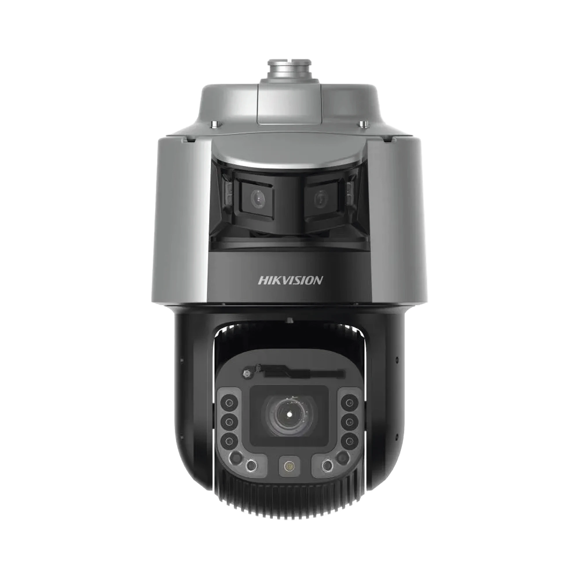 [TANDEMVU] DOMO PTZ IP 4 MEGAPIXEL CON CÁMARA PANORAMICA 180º DE 6 MEGAPIXEL / 25X ZOOM / 300 MTS IR Y 30 MTS LUZ BLANCA / IP67 / IK10 / AUTOSEGUIMIENTO / WIPER / DEEP LEARNING / ENTRADA-SALIDA DE AUDIO Y ALARMA / ULTRA BAJA ILUMINACIÓ-Cámaras IP y NVRs-HIKVISION-Bsai Seguridad & Controles