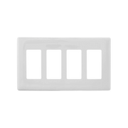 TAPA 4 MULTIGANG/ COLOR BLANCO.-HUBBELL-HUB-NPS-264W-Bsai Seguridad & Controles