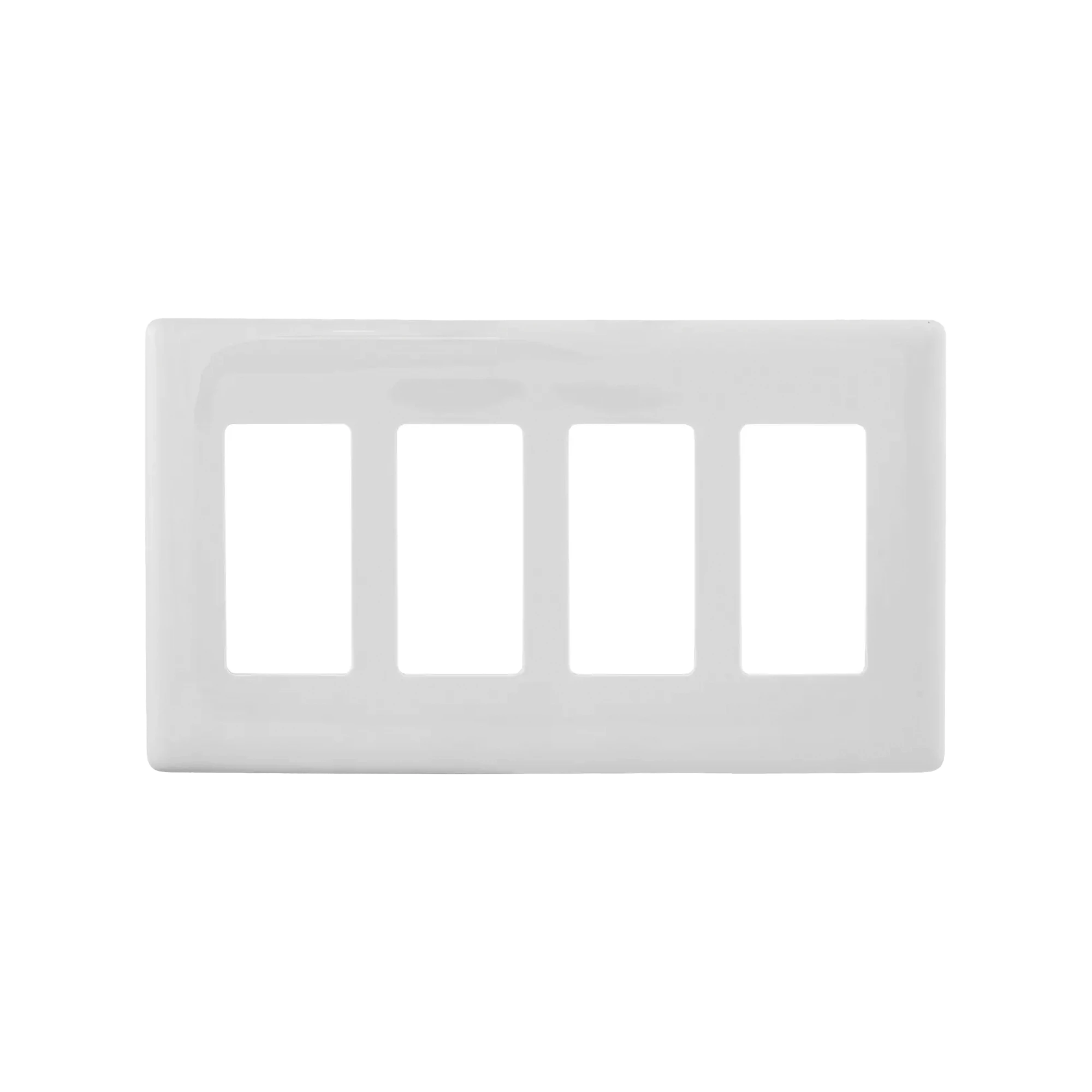 TAPA 4 MULTIGANG/ COLOR BLANCO.-HUBBELL-HUB-NPS-264W-Bsai Seguridad & Controles