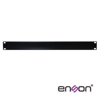 TAPA CIEGA PARA RACK O GABINETE ENSON ENS-FLAT1 FABRICADA EN LAMINA DE ACERO CALIBRE 22 IDEAL PARA CUBRIR ESPACIOS VACIOS EN RACKS O GABINETES CUMPLE CON NORMA EIA-Patch Panels-ENSON-Bsai Seguridad & Controles