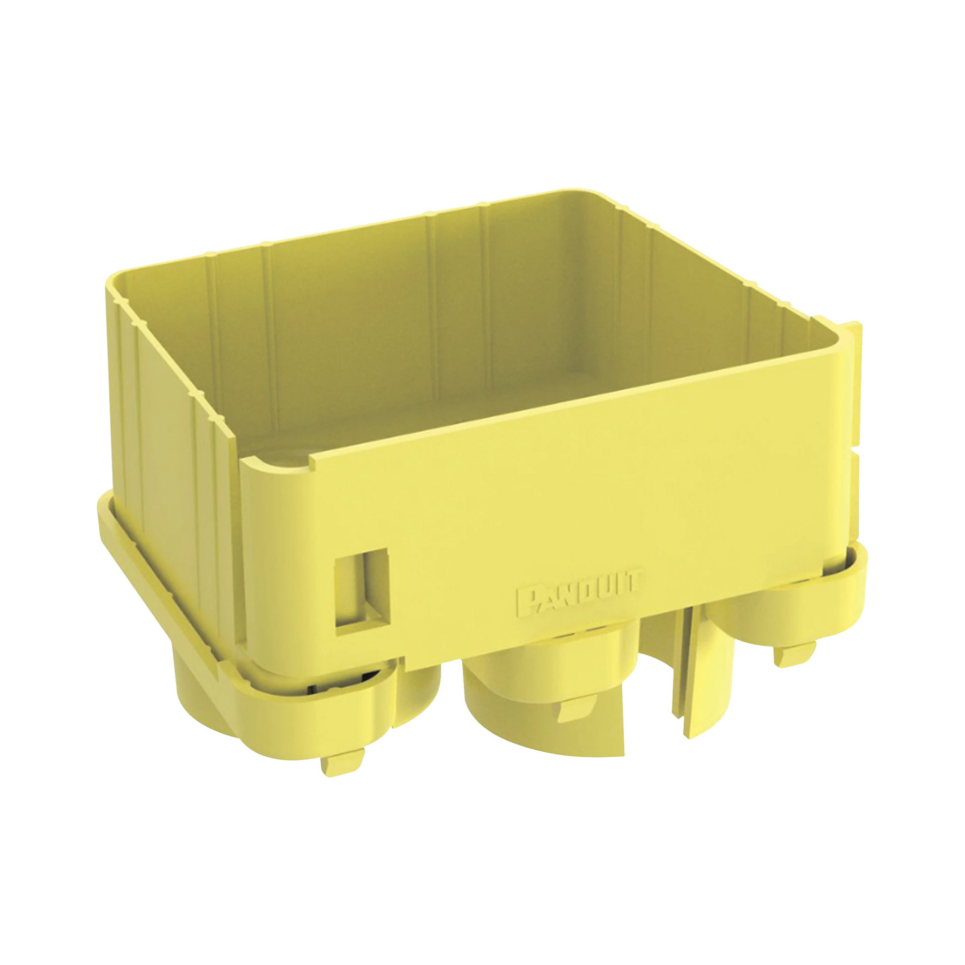 TAPA CON 2 SALIDAS A TUBO DE 1.5IN (38MM), PARA USO CON CANALETAS 4X4 FIBERRUNNER?, COLOR AMARILLO-Canaletas-PANDUIT-Bsai Seguridad & Controles