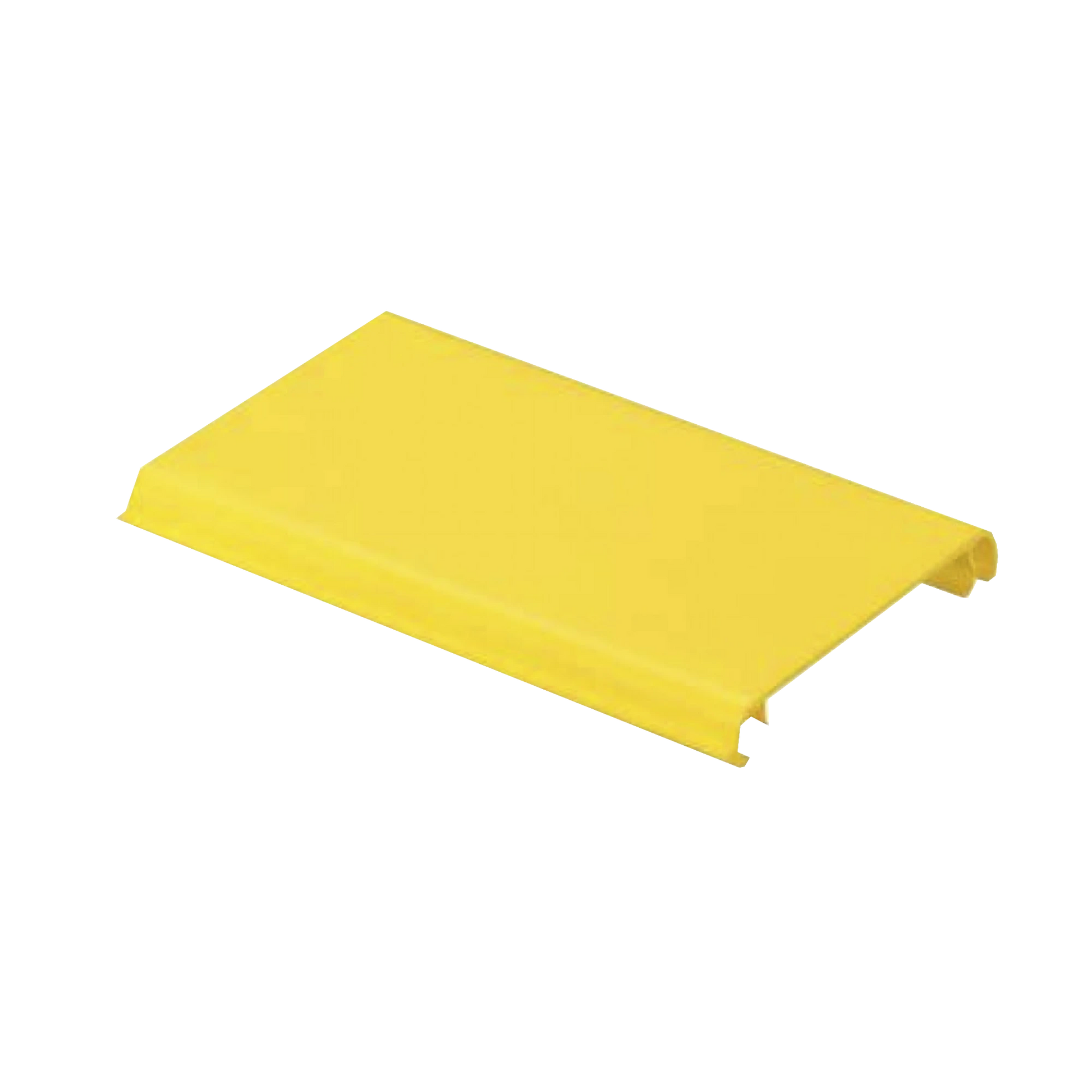 TAPA CON BISAGRA A PRESIÓN PARA CANALETA FIBERRUNNER? FR4X4YL2, DE PVC RÍGIDO, COLOR AMARILLO, 2 M DE LARGO-Canaletas-PANDUIT-Bsai Seguridad & Controles