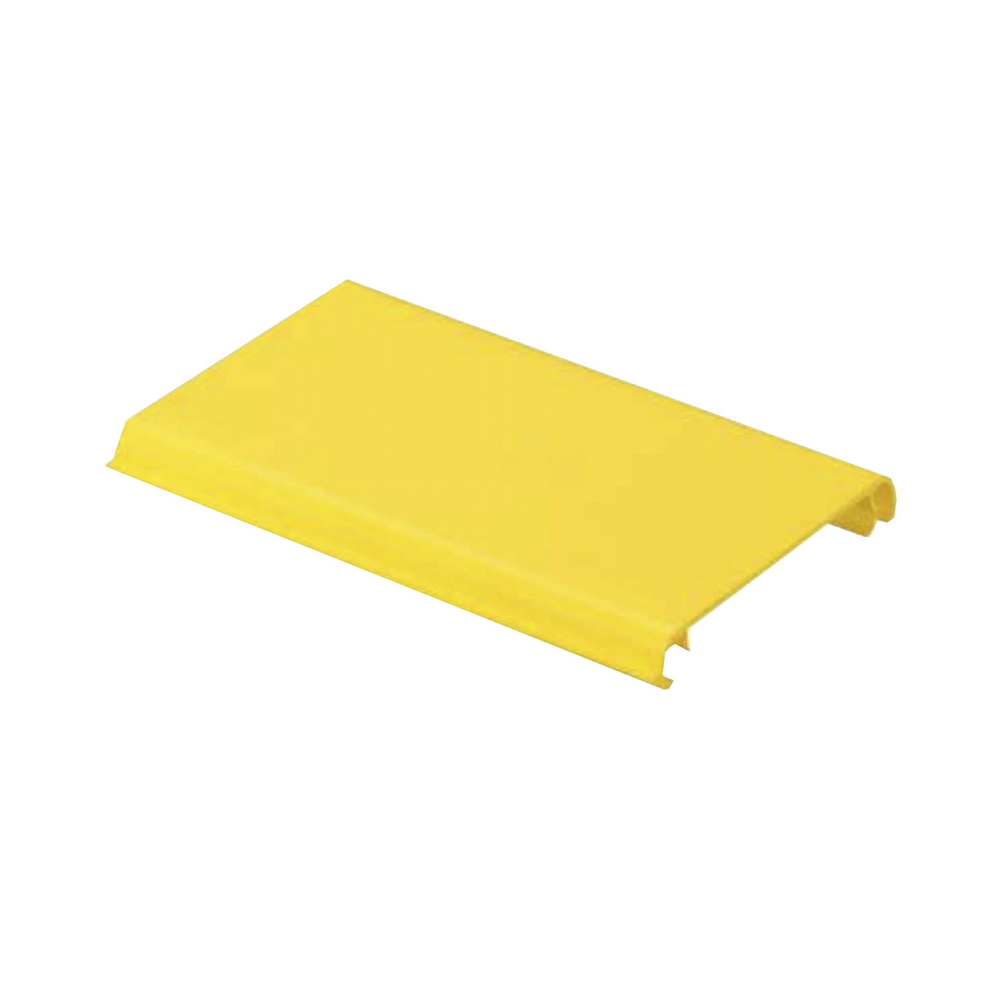 TAPA CON BISAGRA A PRESIÓN PARA CANALETA FIBERRUNNER? FR4X4YL6, DE PVC RÍGIDO, COLOR AMARILLO, 1.8 M DE LARGO-Canaletas-PANDUIT-Bsai Seguridad & Controles