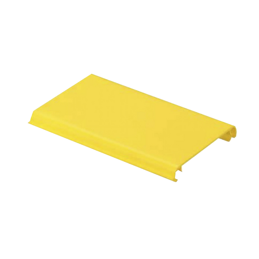 TAPA CON BISAGRA A PRESIÓN PARA CANALETA FIBERRUNNER? FR4X4YL6, DE PVC RÍGIDO, COLOR AMARILLO, 1.8 M DE LARGO-Canaletas-PANDUIT-FRHC4YL6-Bsai Seguridad & Controles