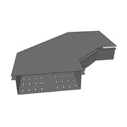 TAPA CURVA HORIZONTAL PARA FONDO PERFORADO DE 6 PERFIL Z-Charolas Tipo Malla-CHAROFIL-Bsai Seguridad & Controles