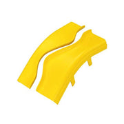 TAPA DE BAJADA VERTICAL EXTERIOR DE 45º, PARA USO CON CANALETAS 4X4 FIBERRUNNER?, COLOR AMARILLO-Canaletas-PANDUIT-Bsai Seguridad & Controles