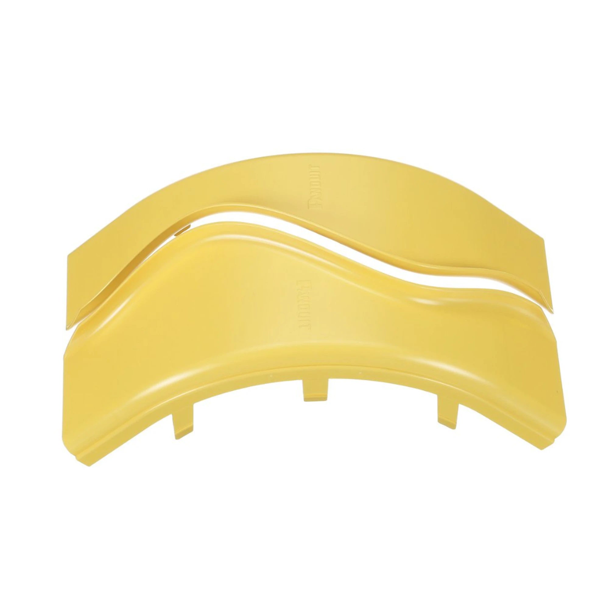 TAPA DE BAJADA VERTICAL EXTERIOR DE 90º, PARA USO CON CANALETAS 4X4 FIBERRUNNER?, COLOR AMARILLO-Canaletas-PANDUIT-Bsai Seguridad & Controles