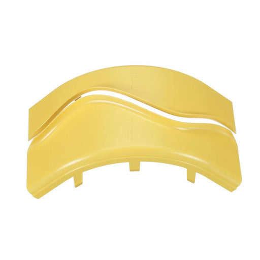 TAPA DE BAJADA VERTICAL EXTERIOR DE 90º, PARA USO CON CANALETAS 4X4 FIBERRUNNER?, COLOR AMARILLO-Canaletas-PANDUIT-FROVRASC4LYL-Bsai Seguridad & Controles