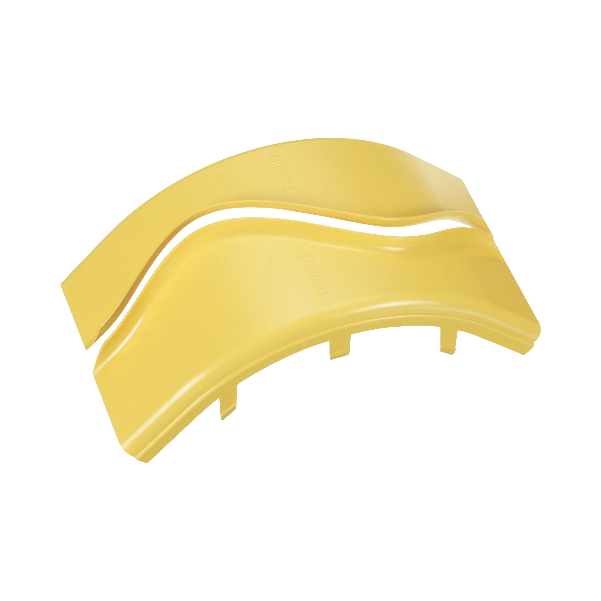 TAPA DE BAJADA VERTICAL EXTERIOR DE 90º, PARA USO CON CANALETAS 6X4 FIBERRUNNER?, COLOR AMARILLO-Canaletas-PANDUIT-Bsai Seguridad & Controles