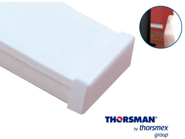 TAPA FINAL THORSMAN PARA TMK1735 5390-02001 COLOR BLANCO, CUMPLE CON LOS REQUERIMIENTOS DE LA NORMA NOM-001-SEDE-2005, AUTO-EXTINGUIBLE, RESISTENCIA A LA HUMEDAD Y ATMÓSFERA CORROSIVA, CERTIFICADO EN CSA-Canaletas-THORSMAN-Bsai Seguridad & Controles