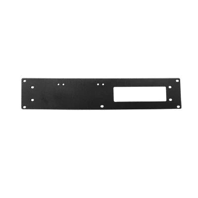 TAPA FRONTAL PARA REPETIDOR ESCLAVO CON UNA PERFORACIÓN-Racks y Gabinetes-SYSCOM-Bsai Seguridad & Controles