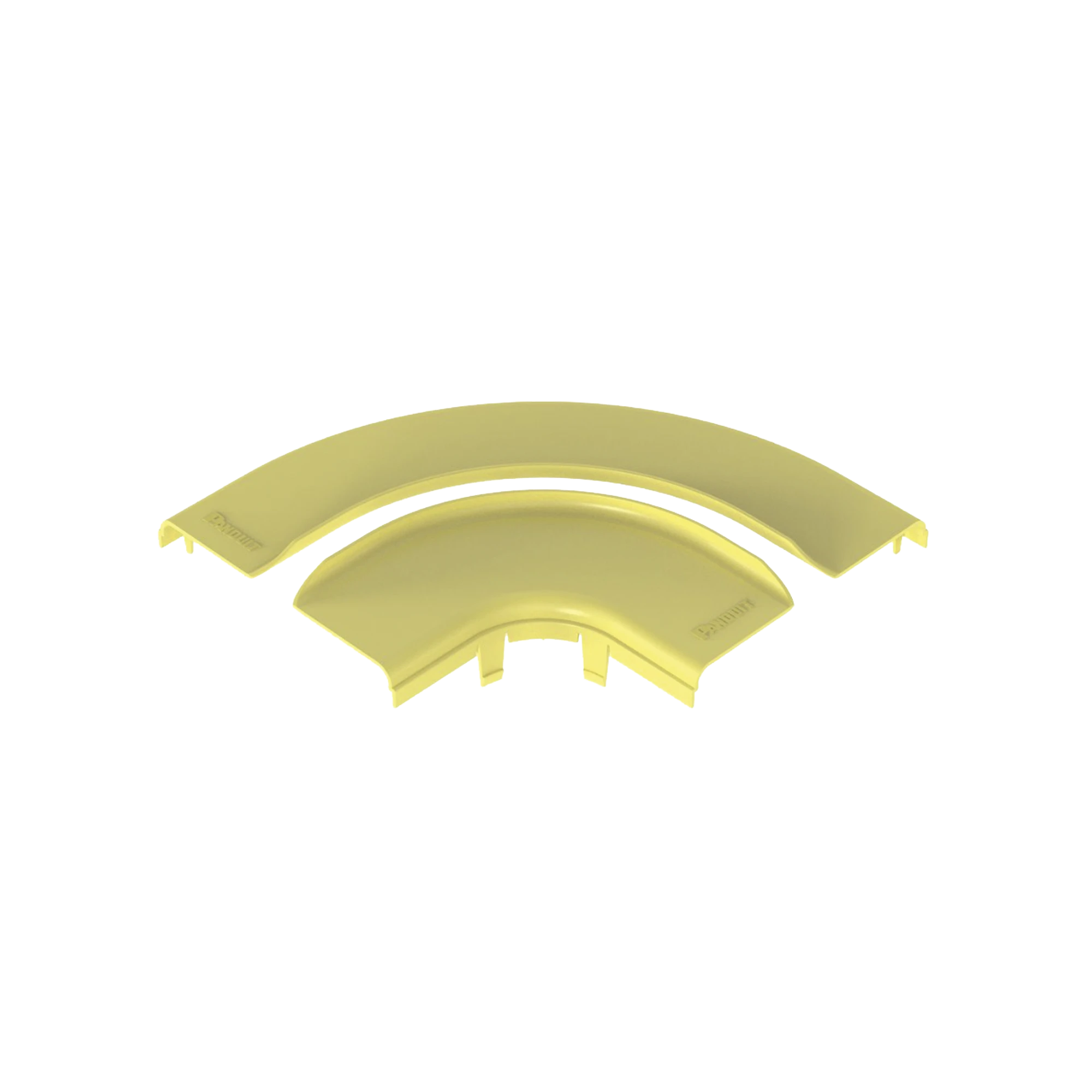 TAPA OPCIONAL PARA ÁNGULO RECTO DE 90º HORIZONTAL FRRA6X4LYL, COLOR AMARILLO-Canaletas-PANDUIT-Bsai Seguridad & Controles