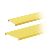 TAPA PARA CANALETA RANURADA, DE 4 IN DE ANCHO, 1828.8 MM DE LARGO, COLOR AMARILLO-Canaletas-PANDUIT-Bsai Seguridad & Controles