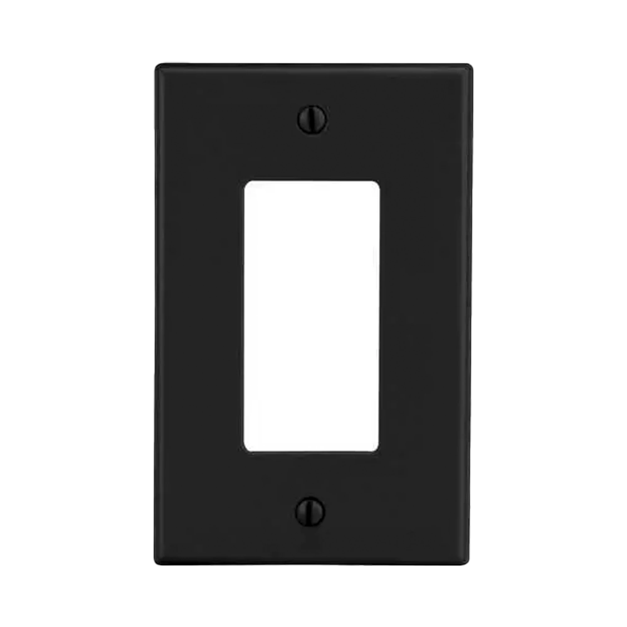 TAPA PARA CONTACTO DÚPLEX COLOR NEGRO.-Área Eléctrica-HUBBELL-Bsai Seguridad & Controles