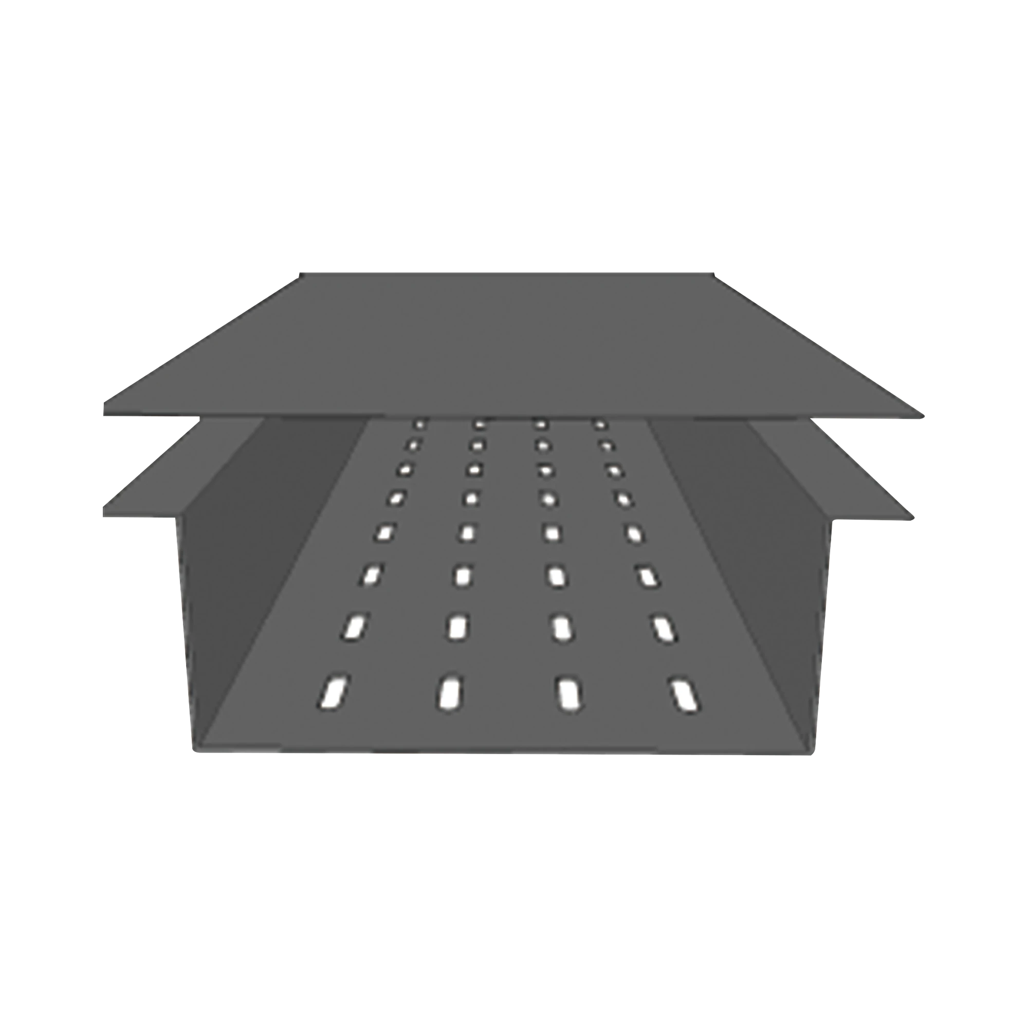 TAPA PARA FONDO PERFORADO DE 6 PERFIL Z-Charola-CHAROFIL-Bsai Seguridad & Controles