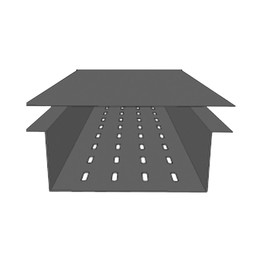 TAPA PARA FONDO PERFORADO DE 6 PERFIL Z-Charola-CHAROFIL-CH-FPZT6AL-Bsai Seguridad & Controles