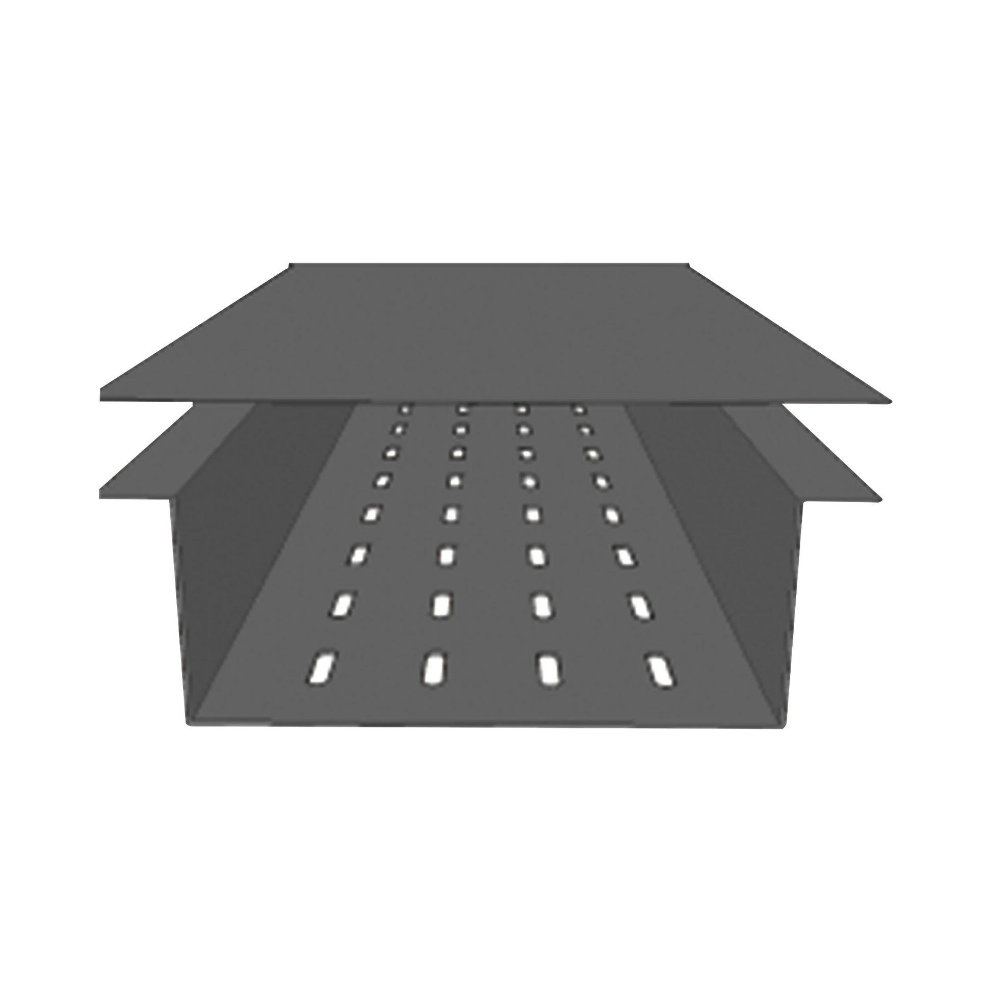 TAPA PARA FONDO PERFORADO DE 9 PERFIL Z-Charolas Tipo Malla-CHAROFIL-Bsai Seguridad & Controles