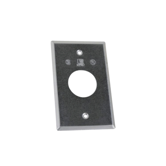 TAPA RECTANGULAR ALUMINIO PARA CONTACTO DE 40.3 MM, TIPO RR A PRUEBA DE INTEMPERIE.-Canalización-RAWELT-Bsai Seguridad & Controles
