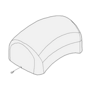 REFACCIÓN / TAPA SUPERIOR PARA BARRERA GARD 4-Acceso Vehicular-CAME-Bsai Seguridad & Controles