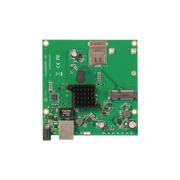 TARJETA CPU DOBLE NÚCLEO A 800MHZ, RANURA MINIPCIE PARA UN MÓDULO INALÁMBRICO DE SU ELECCIÓN Y RANURA SIM INCLUIDA-Enlaces PtP y PtMP-MIKROTIK-Bsai Seguridad & Controles